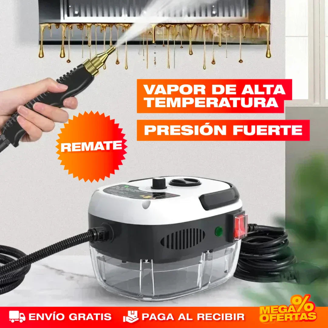 ⚠️ Oferta Limitada – Limpieza Profunda con Tecnología a Vapor 🔥  ¡Elimina Grasa, Bacterias y Suciedad en Segundos con Vapor a Presión!