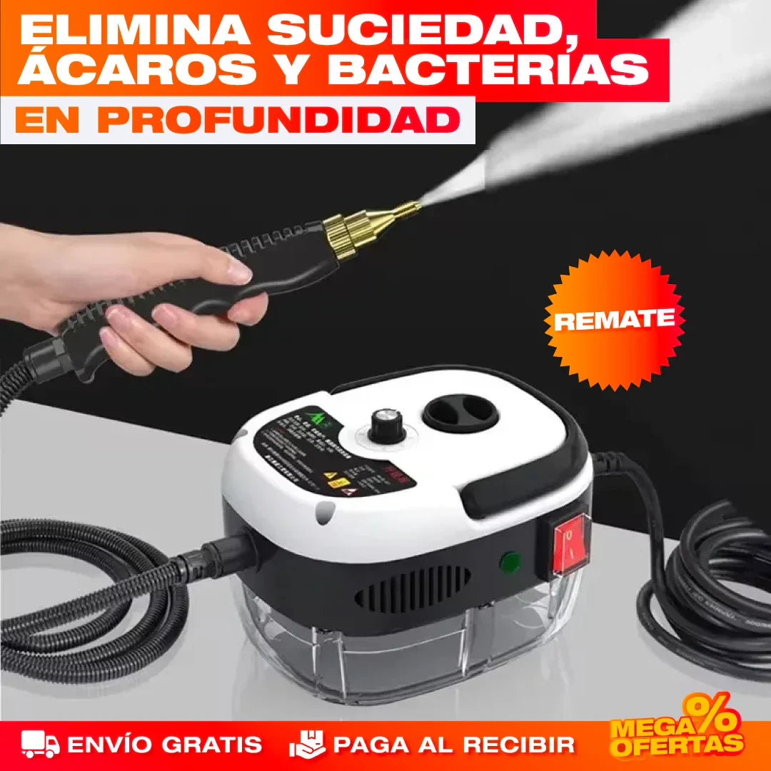 ⚠️ Oferta Limitada – Limpieza Profunda con Tecnología a Vapor 🔥  ¡Elimina Grasa, Bacterias y Suciedad en Segundos con Vapor a Presión!