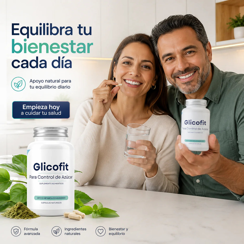 🔥 ¡ÚLTIMOS DÍAS DE PROMOCIÓN ESPECIAL!🌿 Glicofit: Control Natural para tu Bienestar Diario con 50% OFF + Envío Gratis por tiempo limitado 🚚💚
