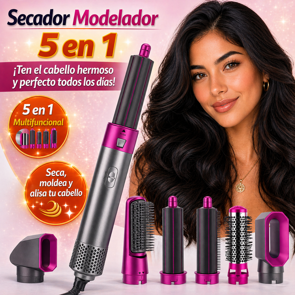 Cepillo Secador 5 en 1